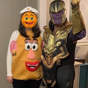 Toy Story Halloween costume - Mr/Mrs Potato head.